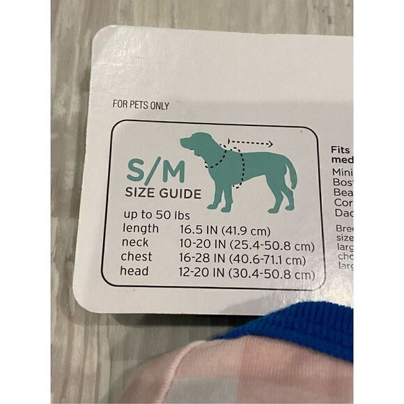 Boots & Barkley dog shirt tank top size S/M - Picture 8 of 8